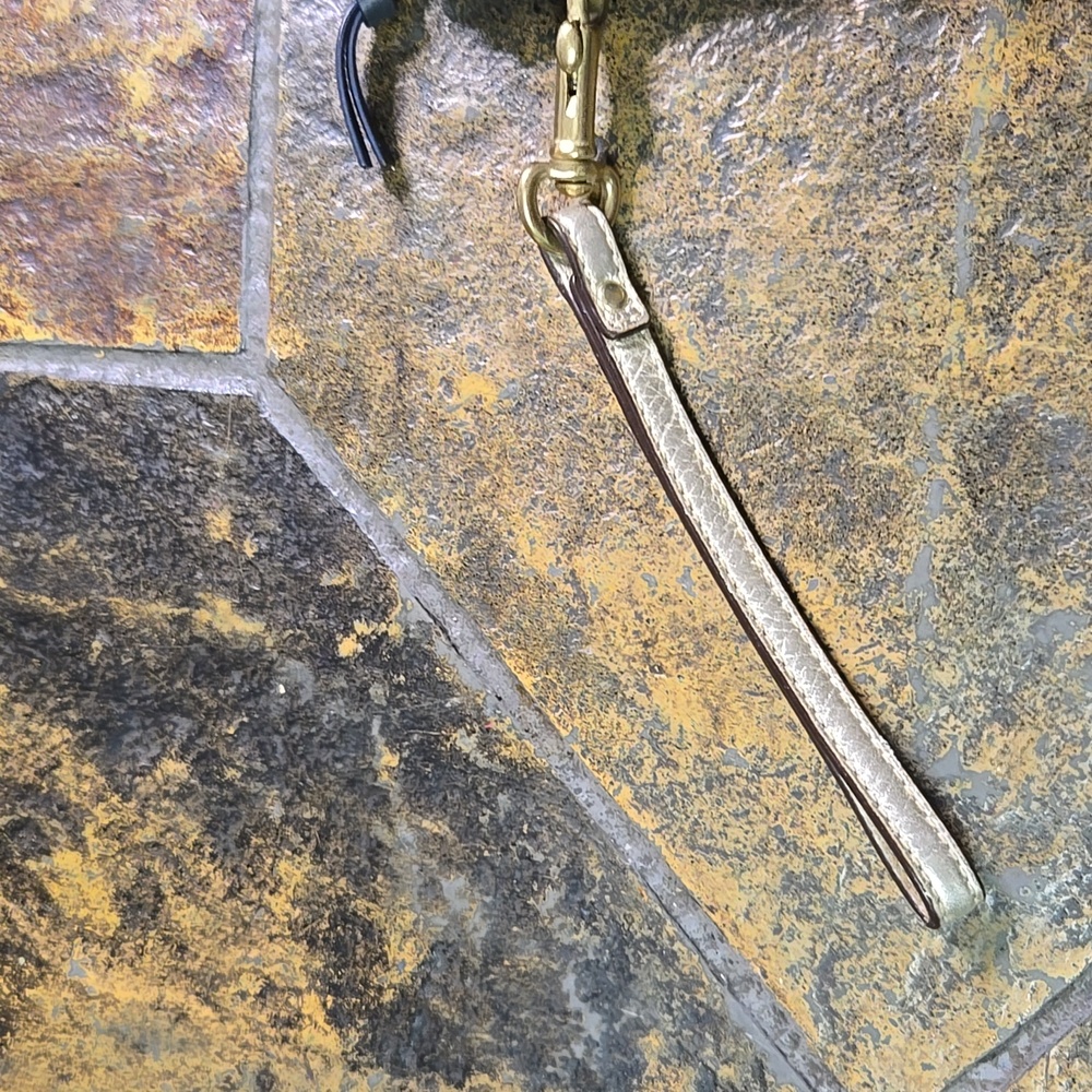 Tory Burch Blue Wristlet - Picture 4 of 7